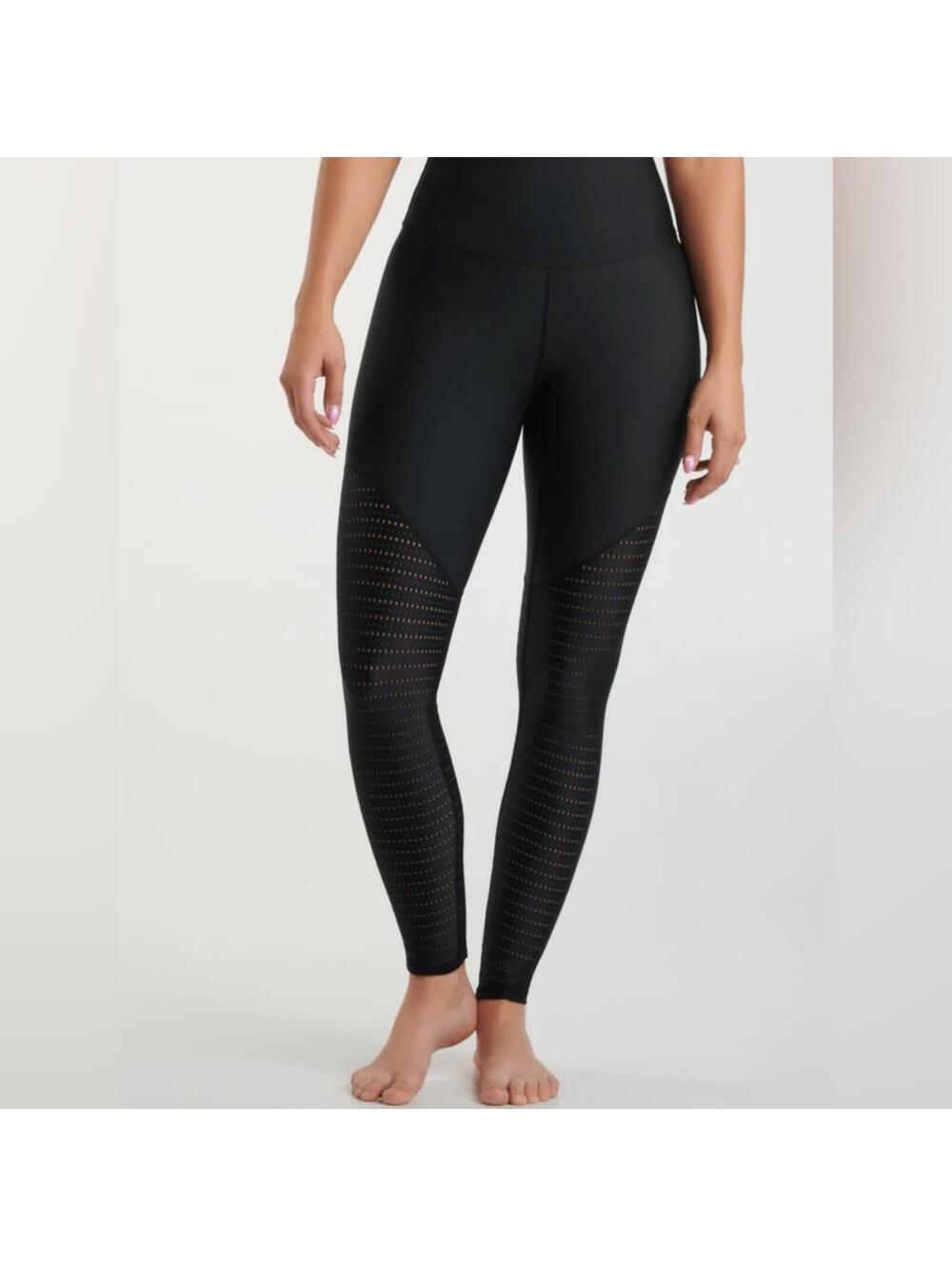 Oraki Recycled Bottle Leggings Dark Blue Gray High Rise Yoga Athleisure Gym Soft